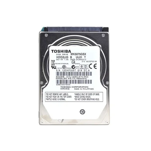 کارکرده هارد دیسک اینترنال 2.5 اینچ توشیبا مدل MQ01 ظرفیت 500 گیگ N.B استوک ا N.B Toshiba 2.5 Inch MQ01 500GB Internal