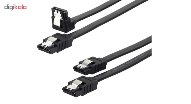 کابل دیتا SATA 3 مدل 12CF1 طول 0.5 متر بسته 2 عددی 102967655