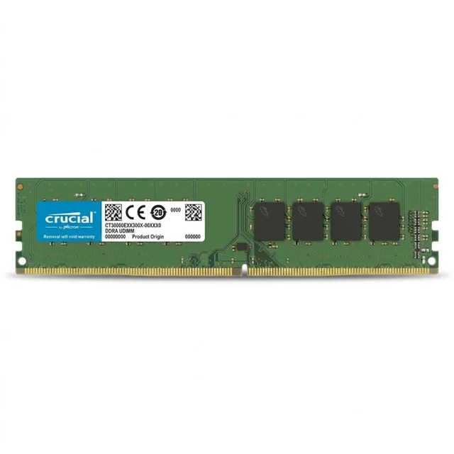 رم کامپیوتر کروشیال مدل CT16 ظرفیت 16 گیگابایت DDR4 با فرکانس 3200 مگاهرتز، تایمینگ CL22 و ماژول U-D