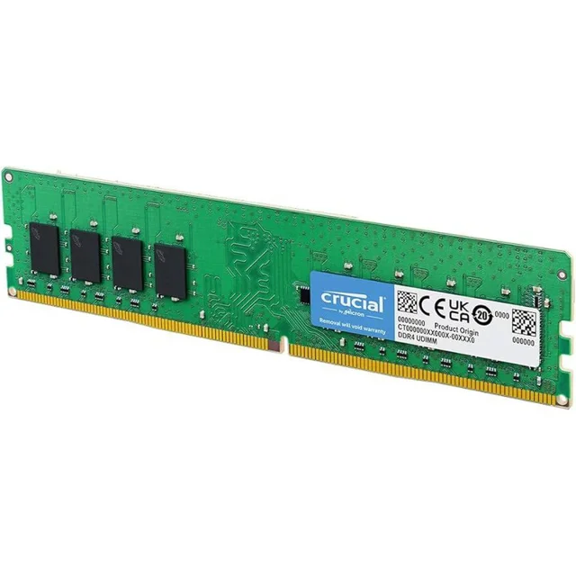 رم دسکتاپ کروشیال DDR4 تک کاناله 8 گیگابایت 3200 مگاهرتز CL22 U-DIMM ولتاژ 1.2 ولت مدل PC4 102943915